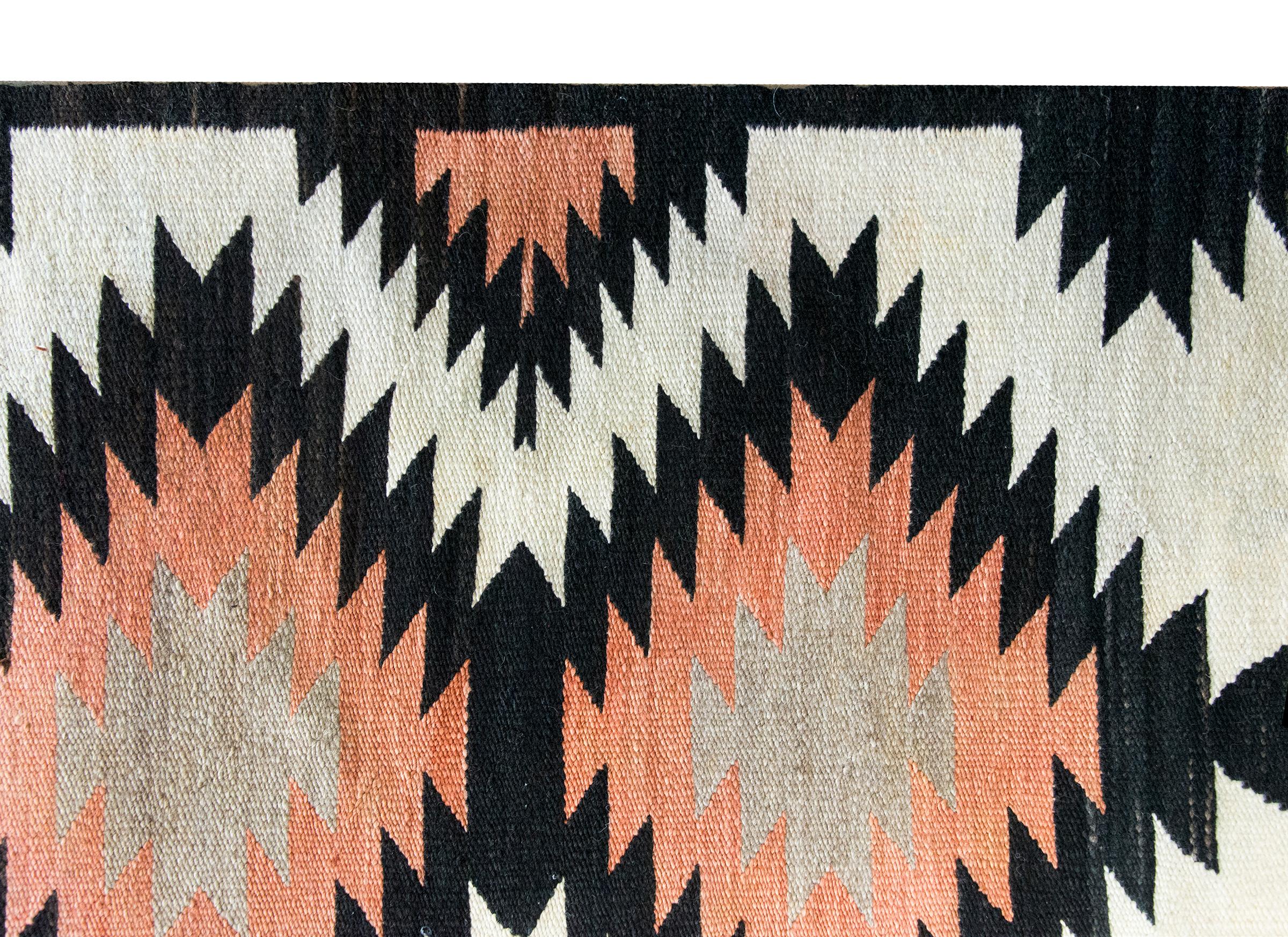 Mid-20th Century Navajo Rug For Sale 4