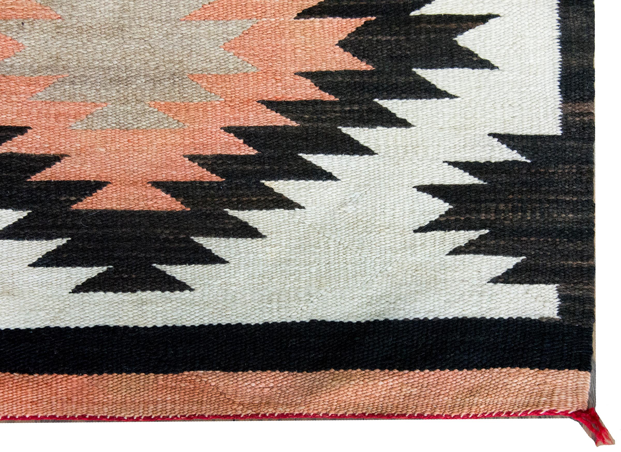 Mid-20th Century Navajo Rug For Sale 6