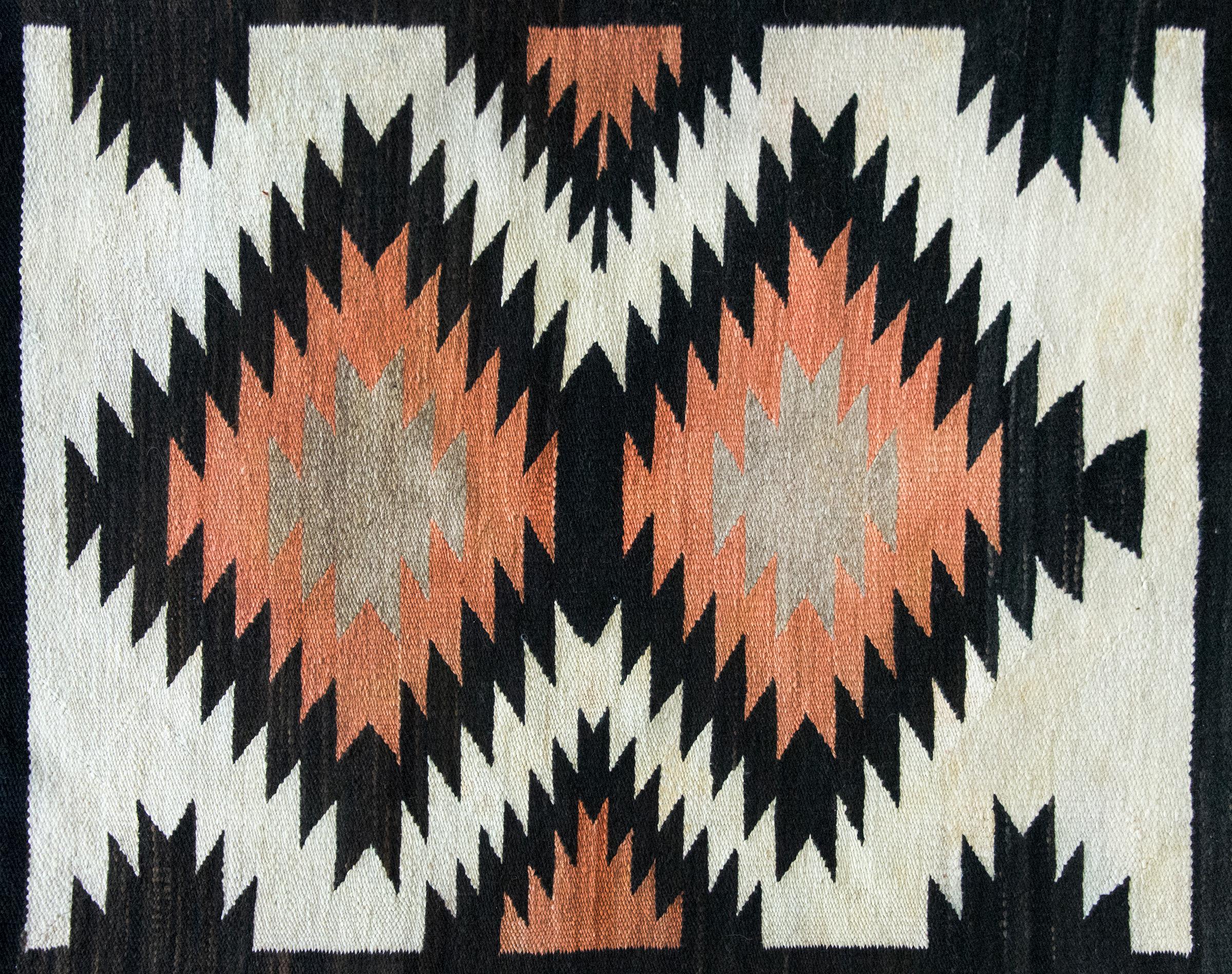Native American Mid-20th Century Navajo Rug For Sale