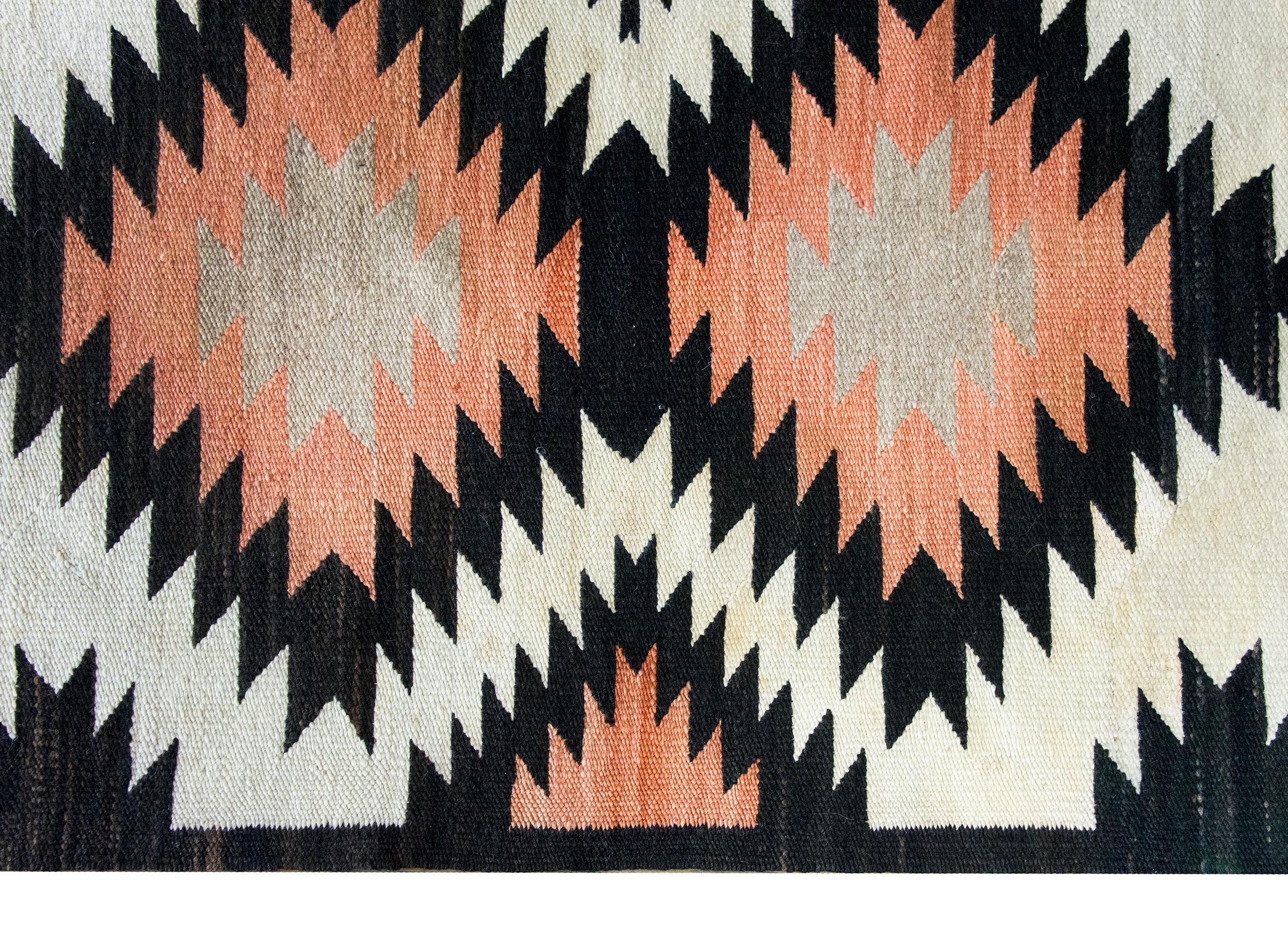 American Mid-20th Century Navajo Rug For Sale