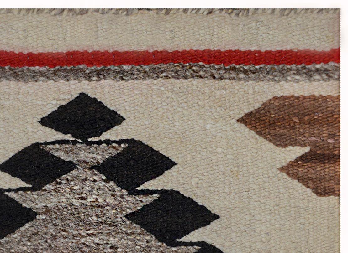 Navajo-Teppich aus der Mitte des 20 1