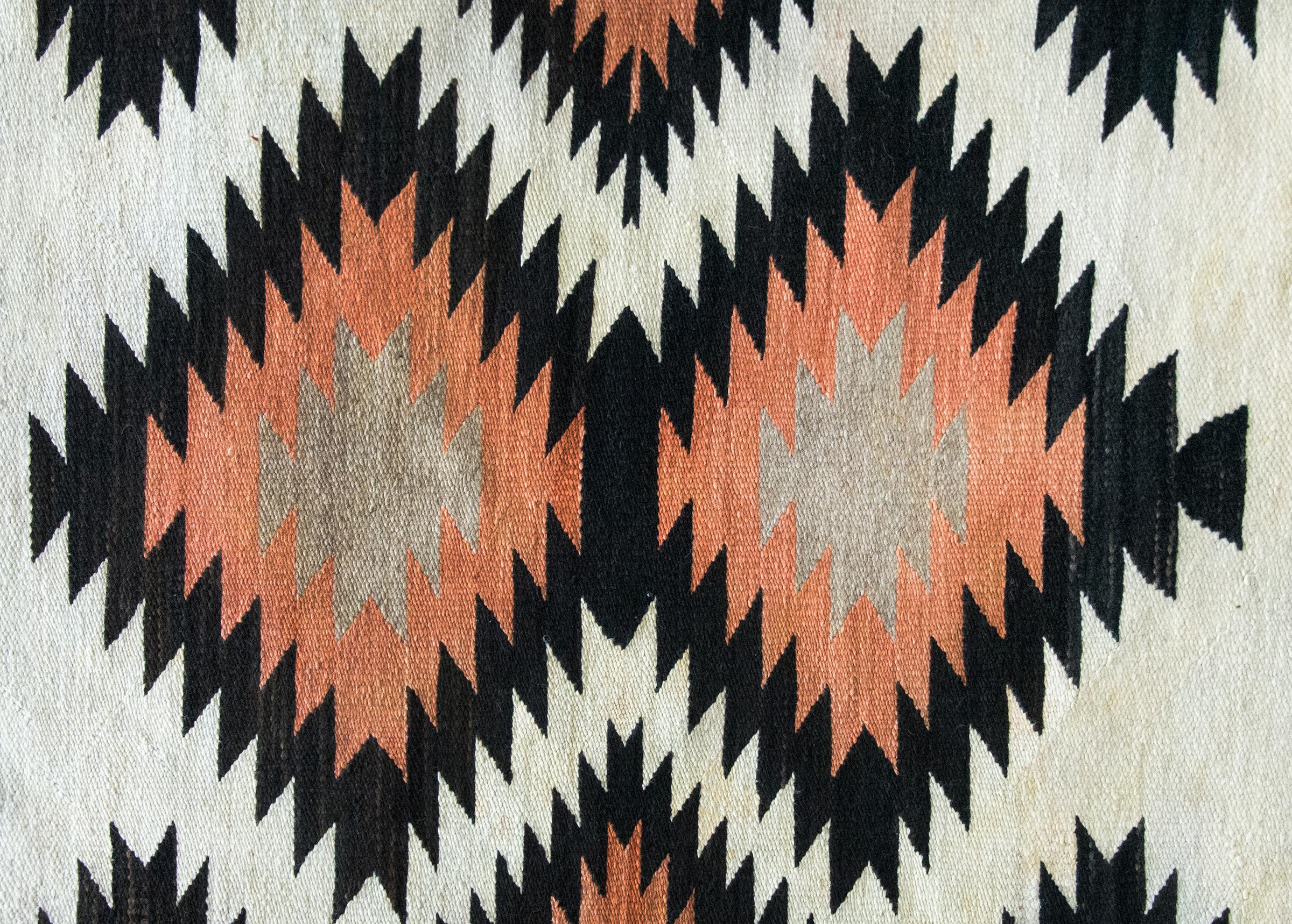 Wool Mid-20th Century Navajo Rug For Sale