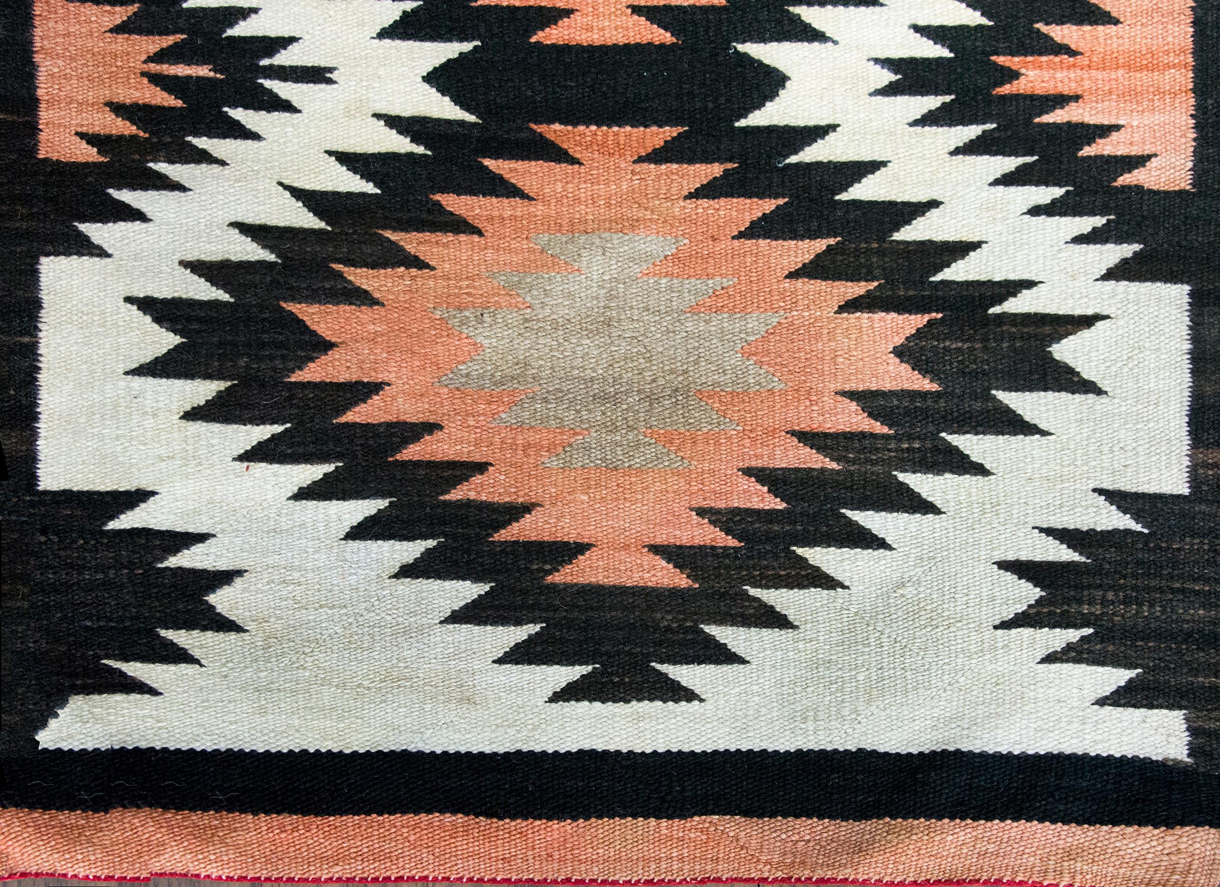 Mid-20th Century Navajo Rug For Sale 1