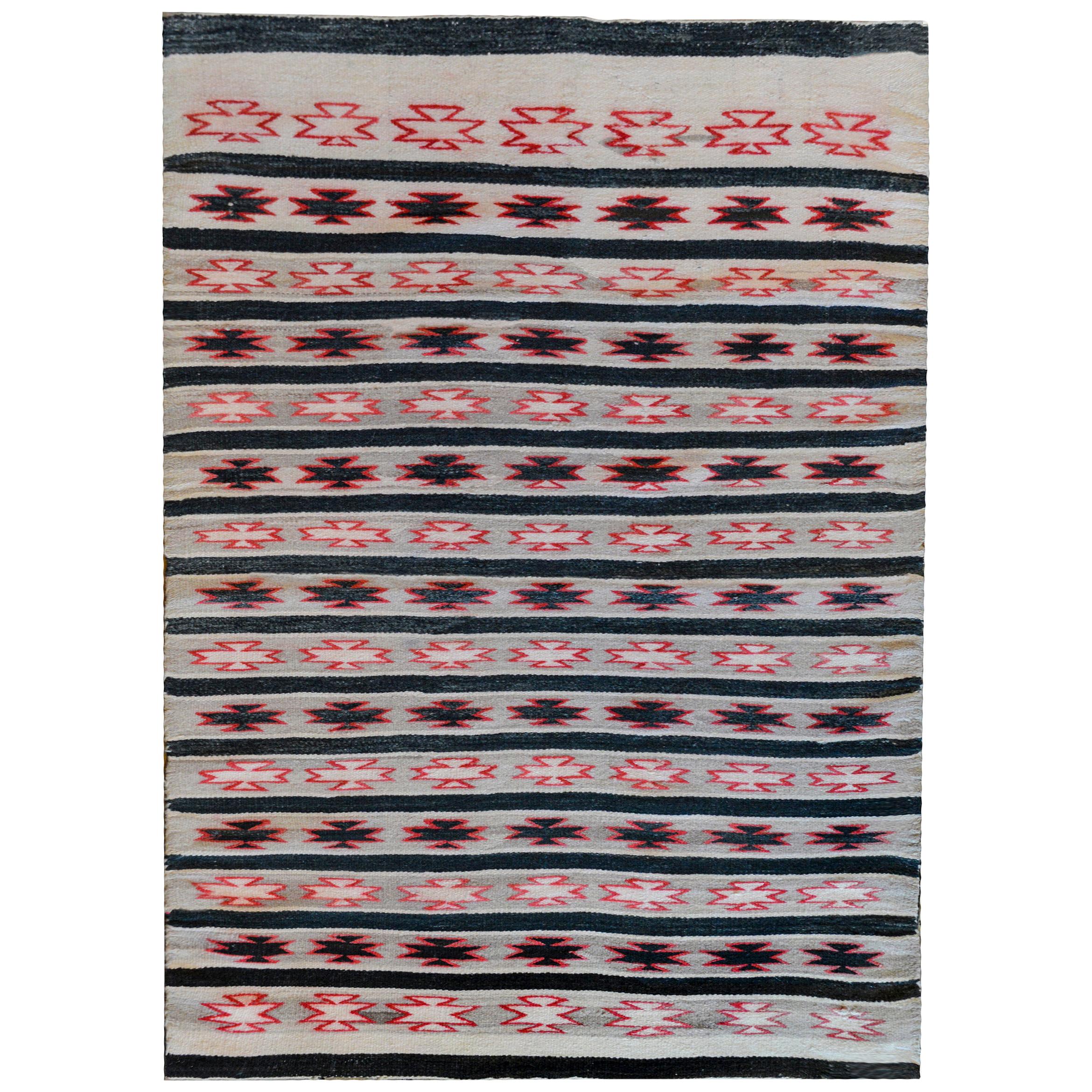 Tapis Navajo du milieu du XXe siècle en vente