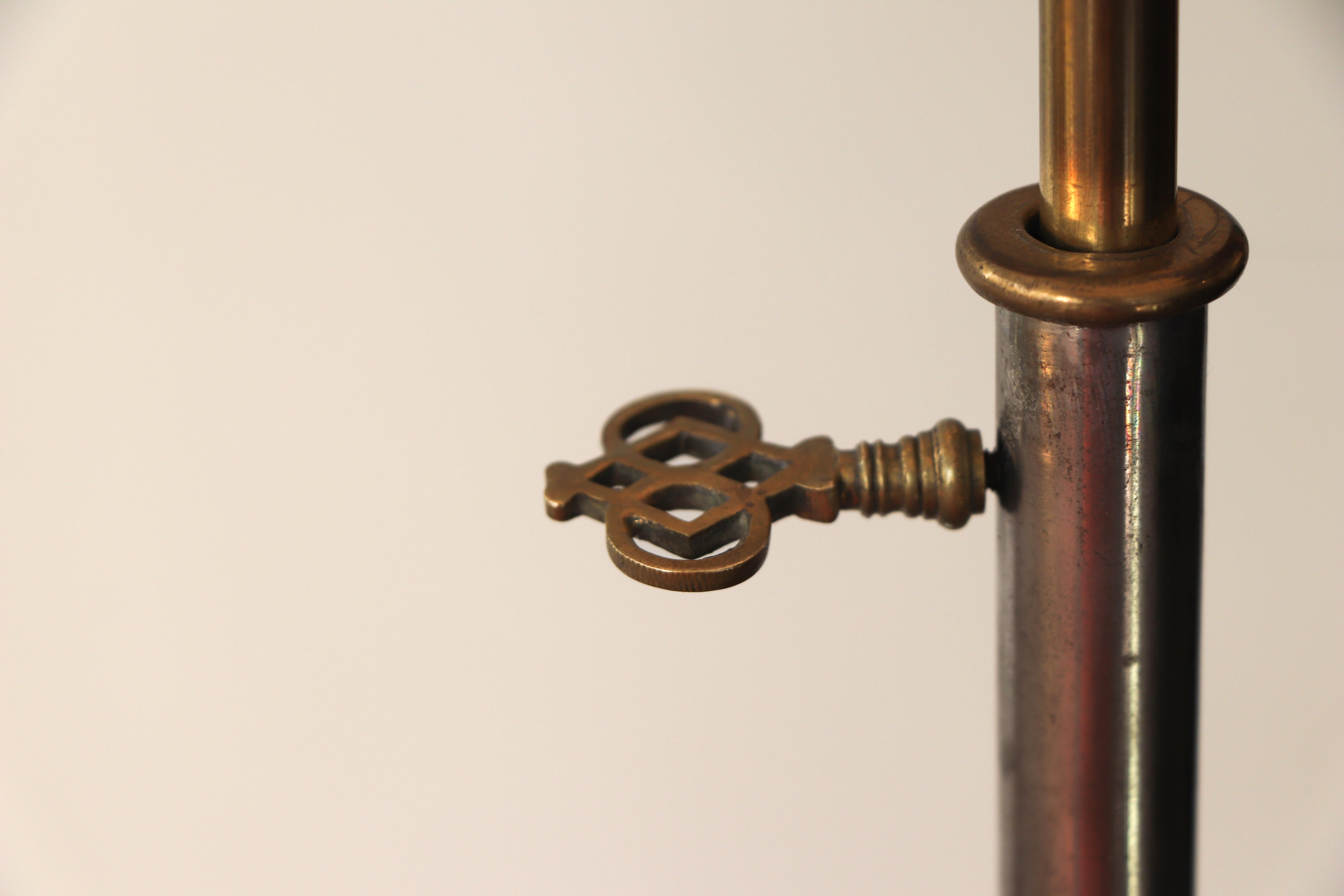 Bronze Mid-20th Century 'Neoclassic' Floor Lamp For Sale