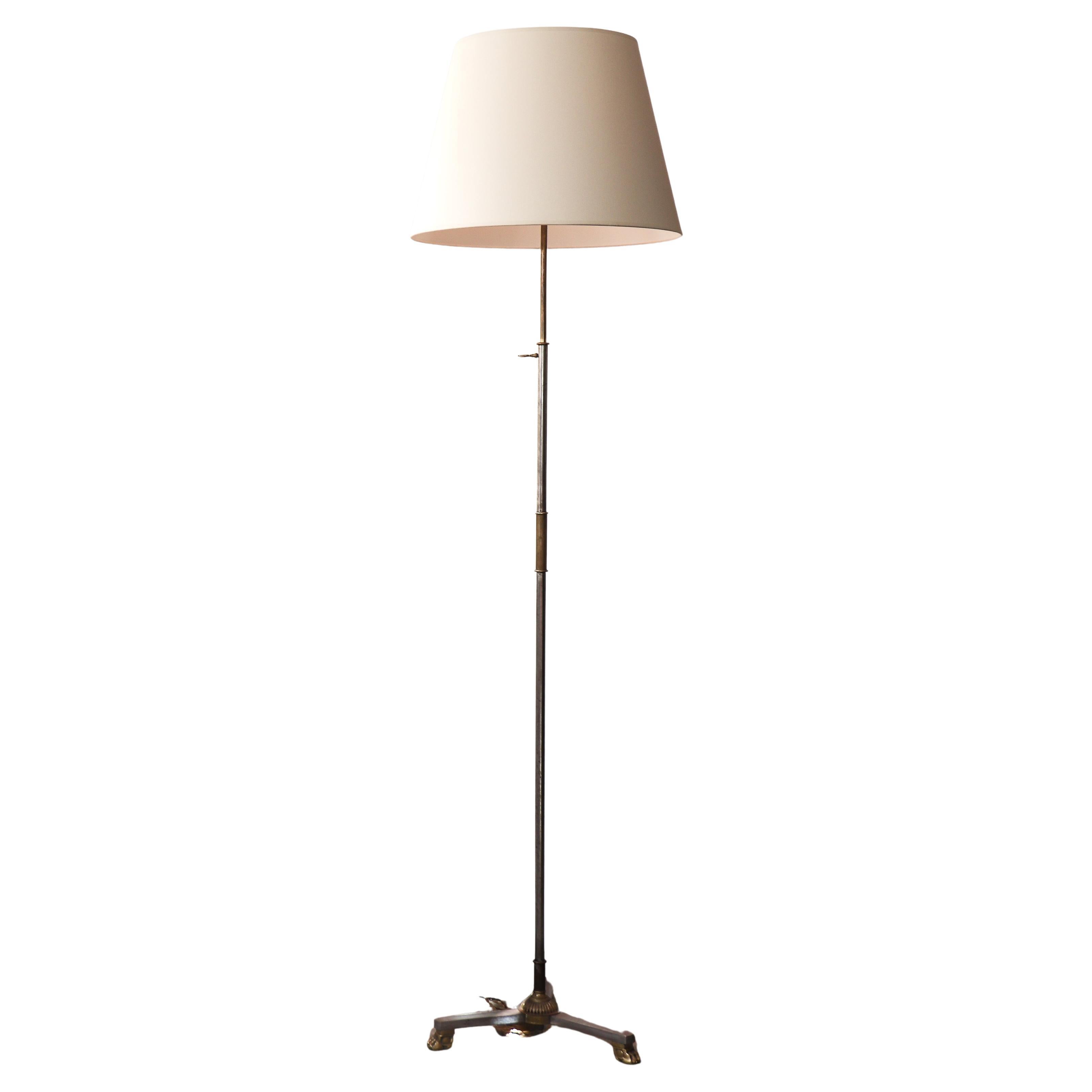 Mid-20th Century 'Neoclassic' Floor Lamp For Sale