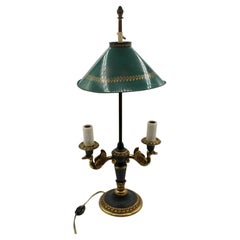 Mid-20th Century Neoclassical Style Bronze Bouillotte Lamp