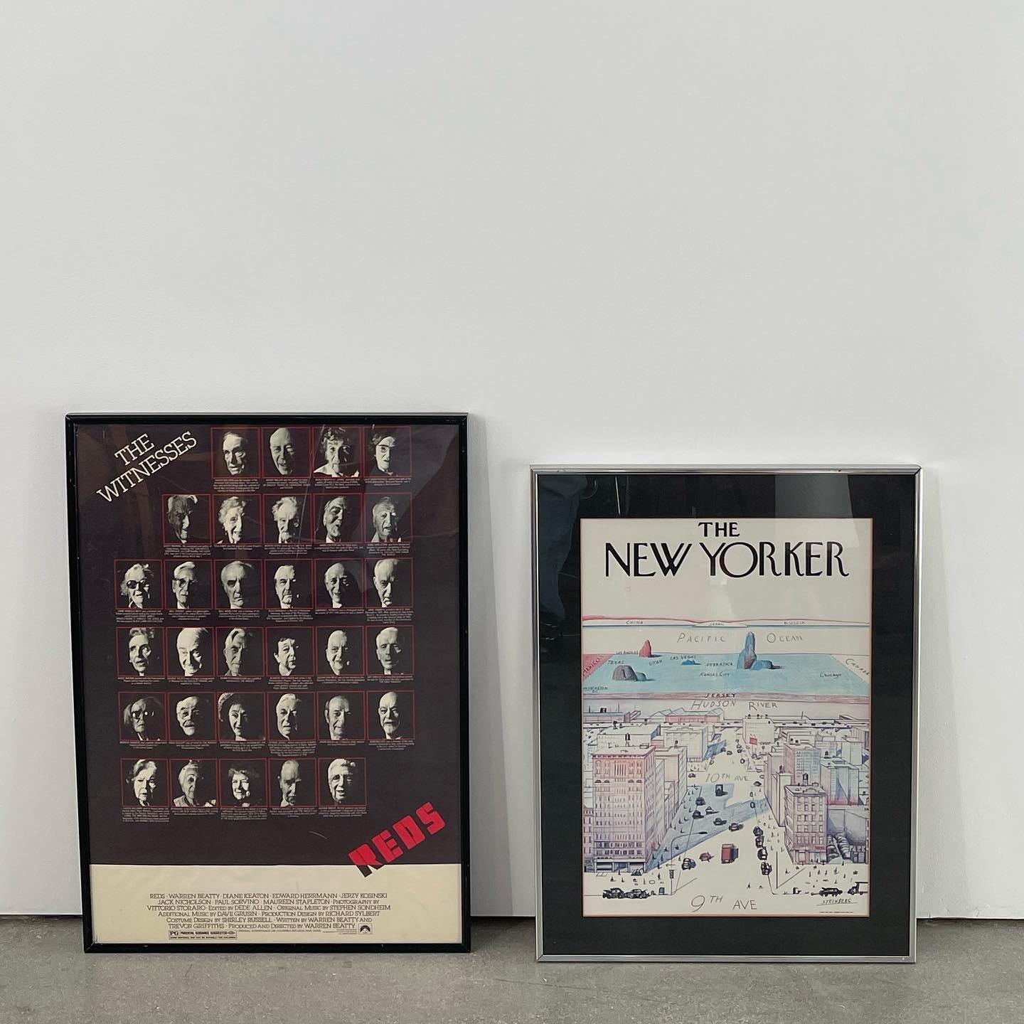 Mid 20th Century New Yorker Print by Saul Steinberg 