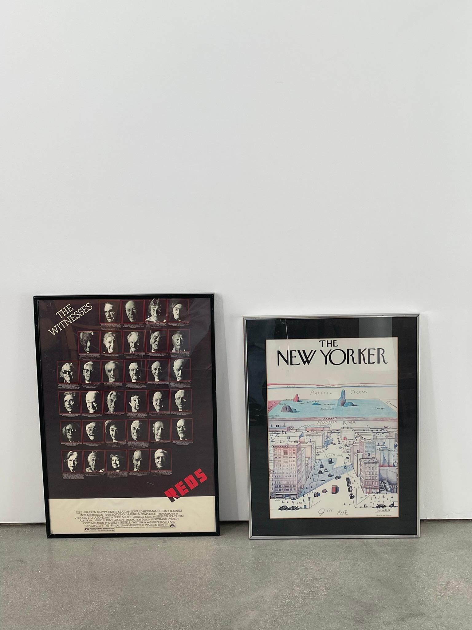Mid 20th Century New Yorker Print by Saul Steinberg 1