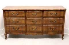 Mid 20th Century Nutwood French Country Style Dresser