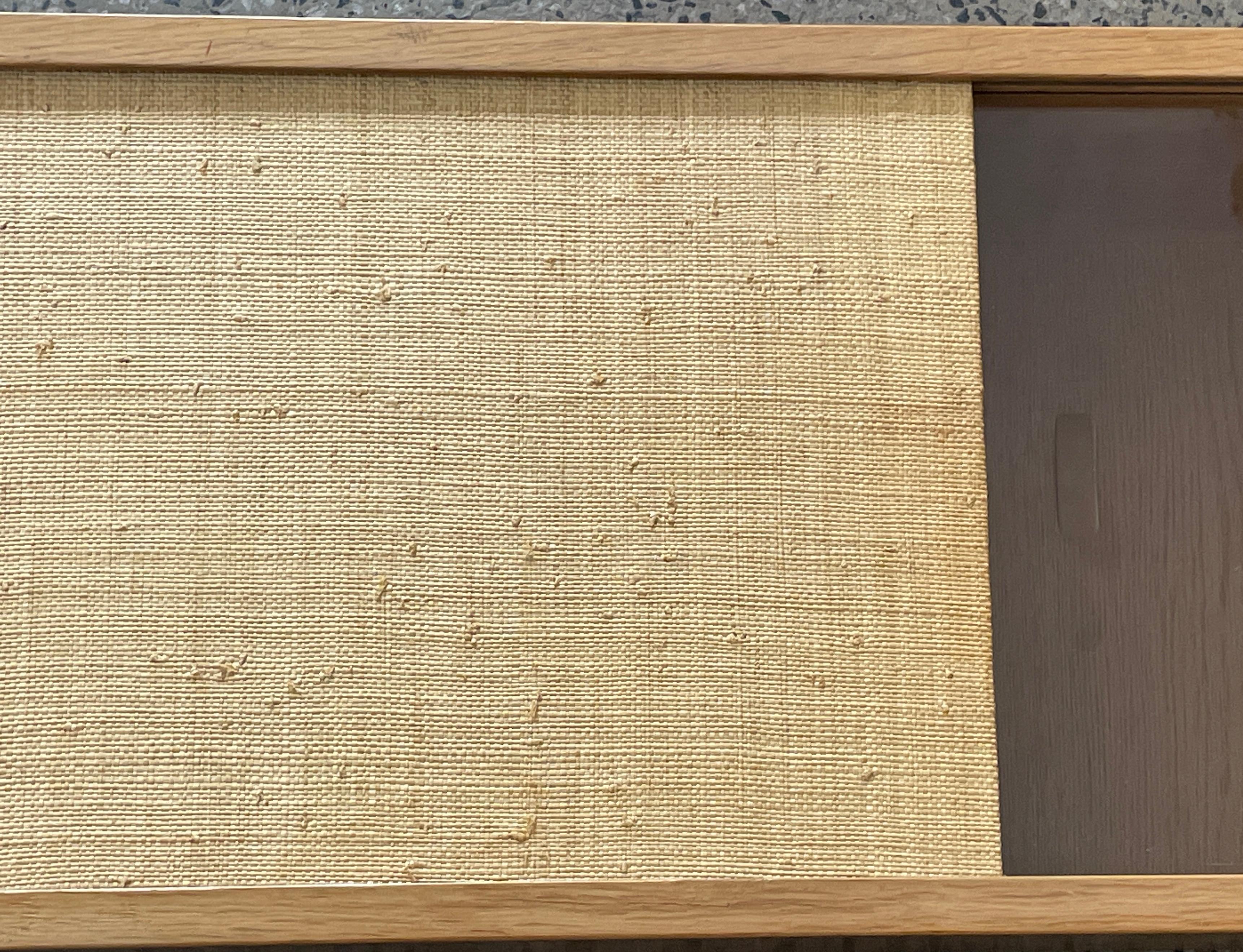 Mid-20th Century Oakwood Wall Cabinet by Carl Gustaf Hiort af Ornäs Finland 5
