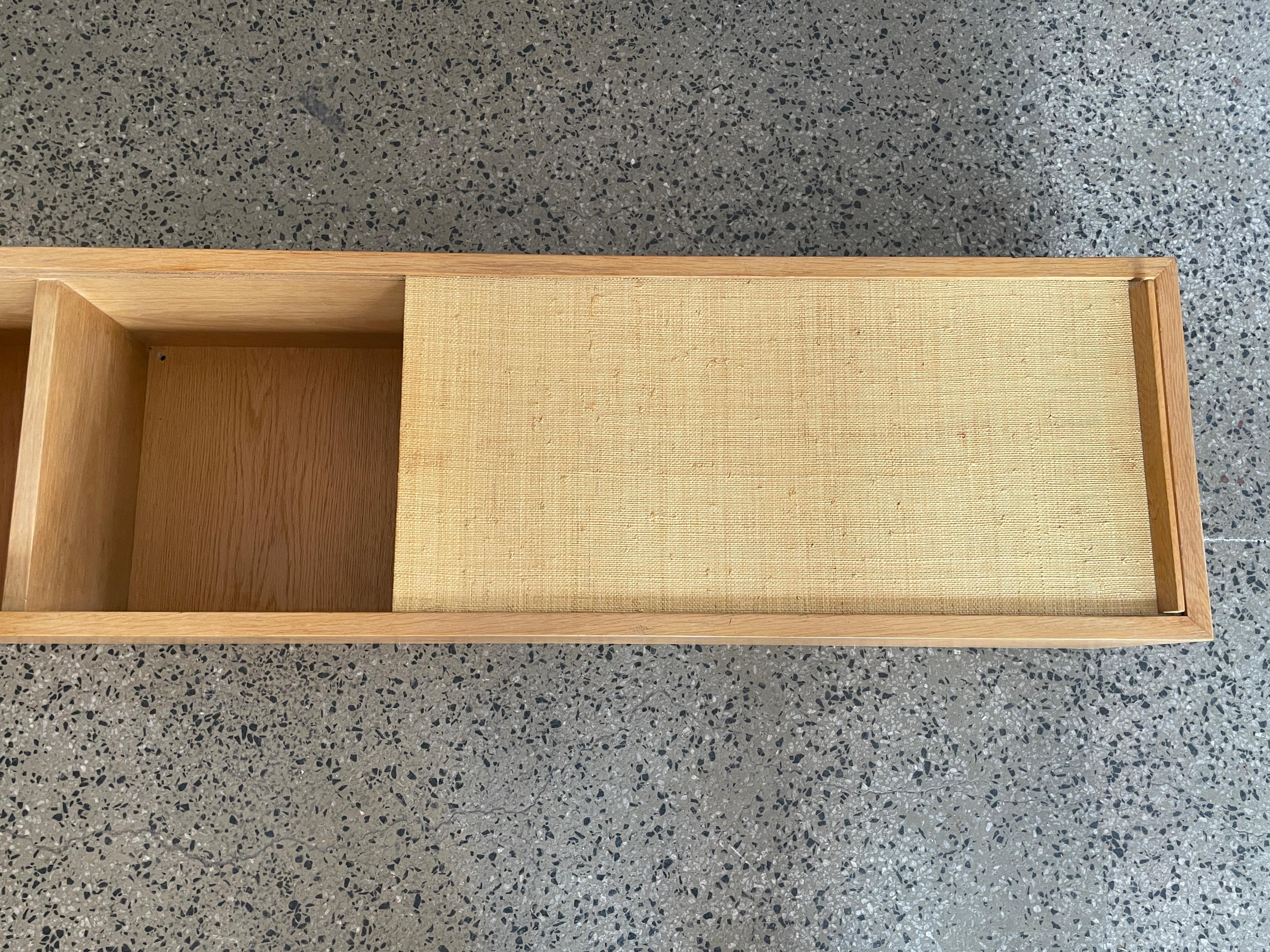 Finnish Mid-20th Century Oakwood Wall Cabinet by Carl Gustaf Hiort af Ornäs Finland