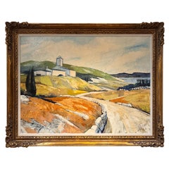 Mid 20th Century Oil on Canvas by Charles Levier (1920–2003)