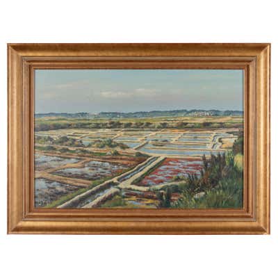 Mid-20 Century Watercolor Painting at Paris - Tony-Luc Blickx For Sale ...