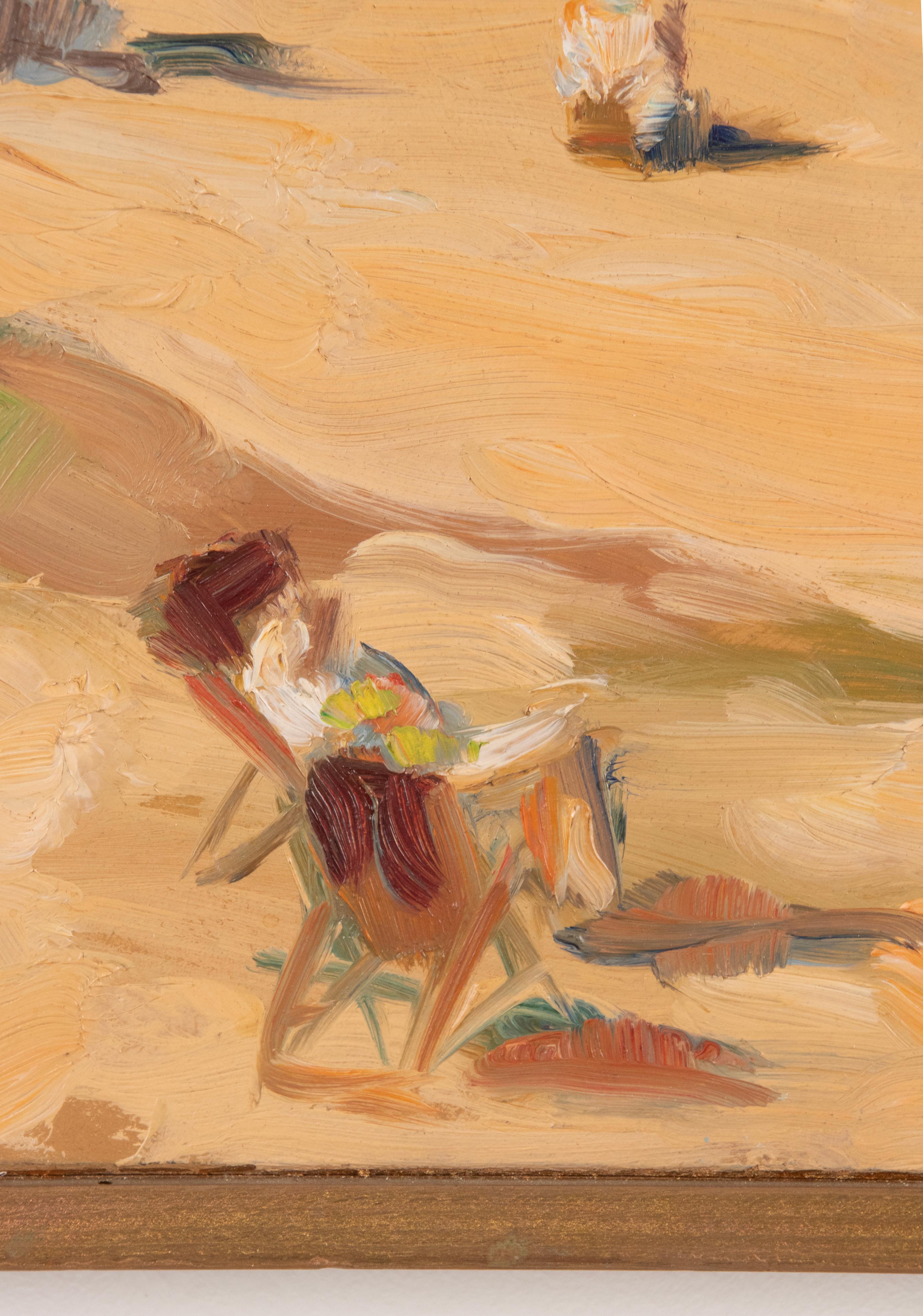 degas beach painting