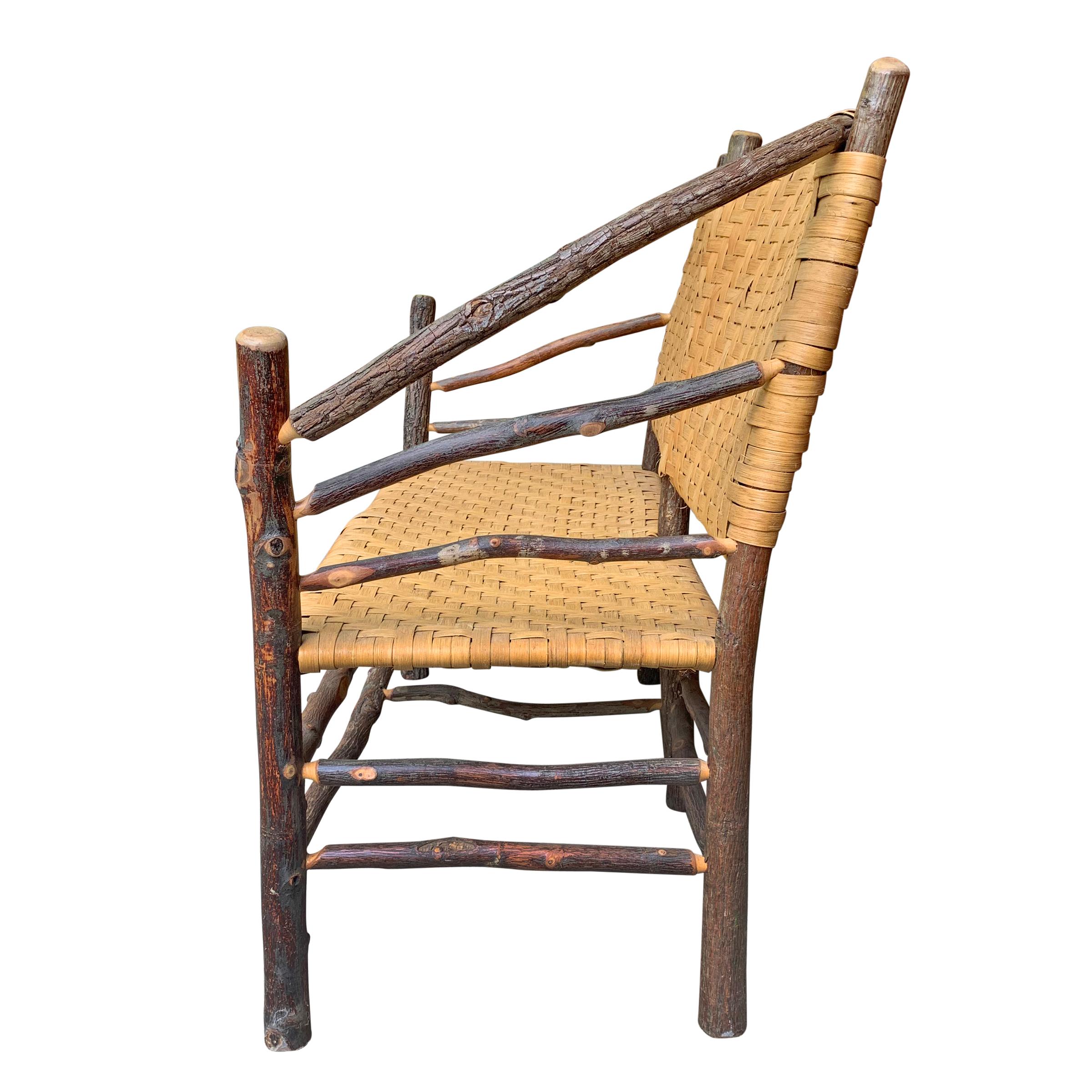 Mid20th Century Old Hickory Settee at 1stDibs