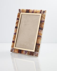 Decorazione con cornice John Frame blu onice della metà del XX secolo, circa 1960, Inghilterra