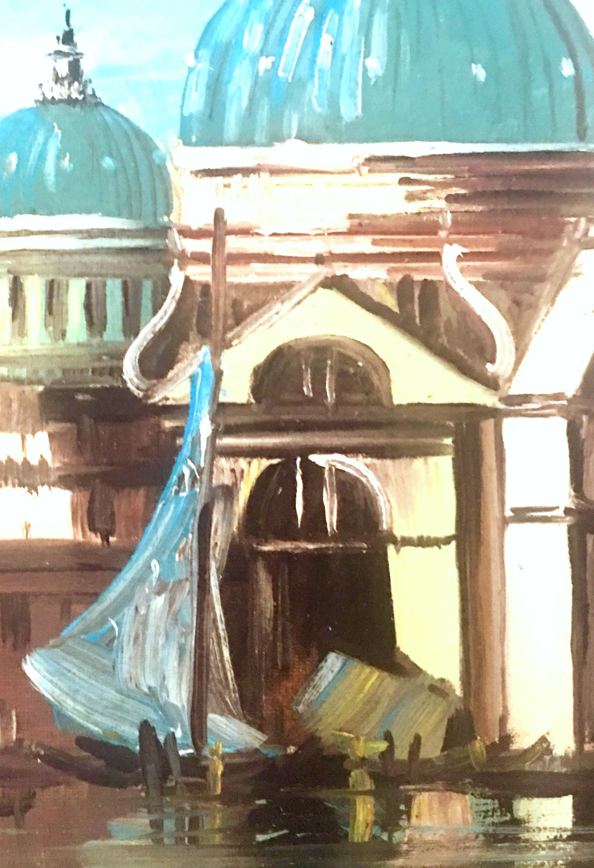 Pittura originale olio su tela della metà del XX secolo di, Rocco 4
