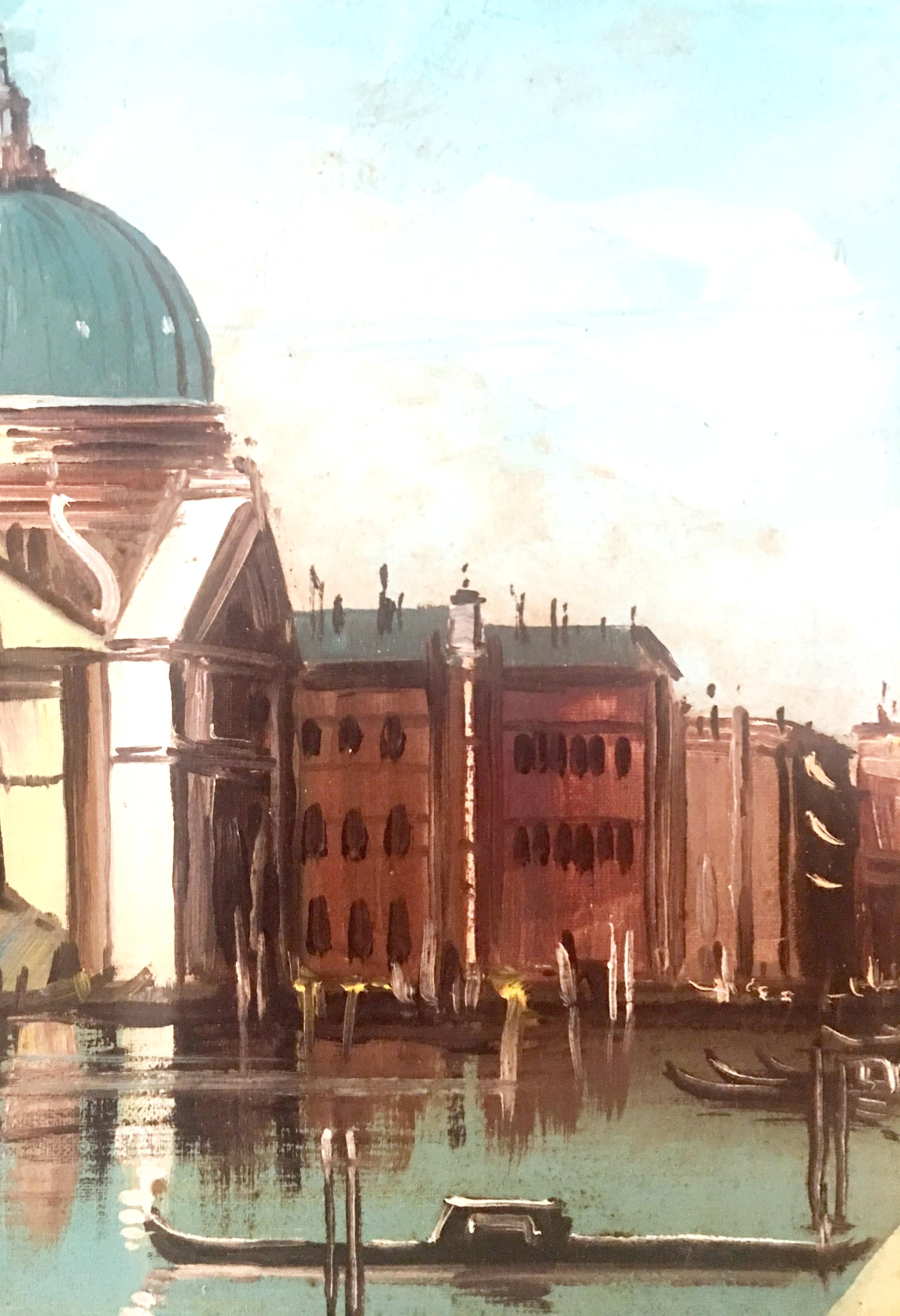 Pittura originale olio su tela della metà del XX secolo di, Rocco 2