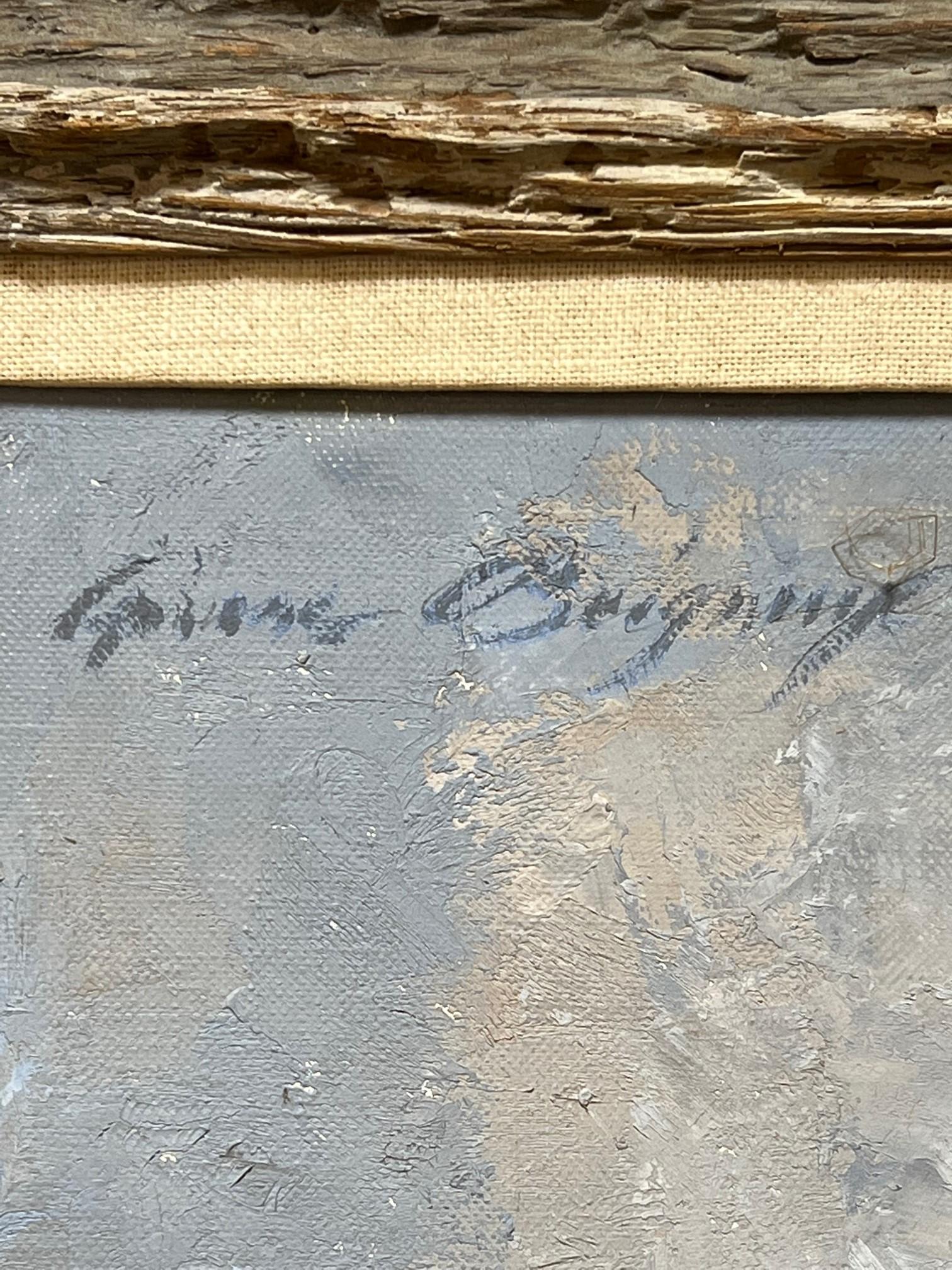 Toile Peinture à l'huile sur toile originale d'Ariane Beigneux, fin du XXe siècle   en vente