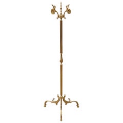 Mid-20th Century Ormolu 'Gold Finish on Brass' Coat or Hat Stand