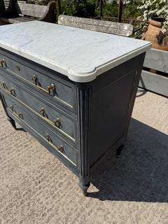 Mid 20th century painted Louis XVI style commode