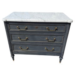 Mid 20th century painted Louis XVI style commode