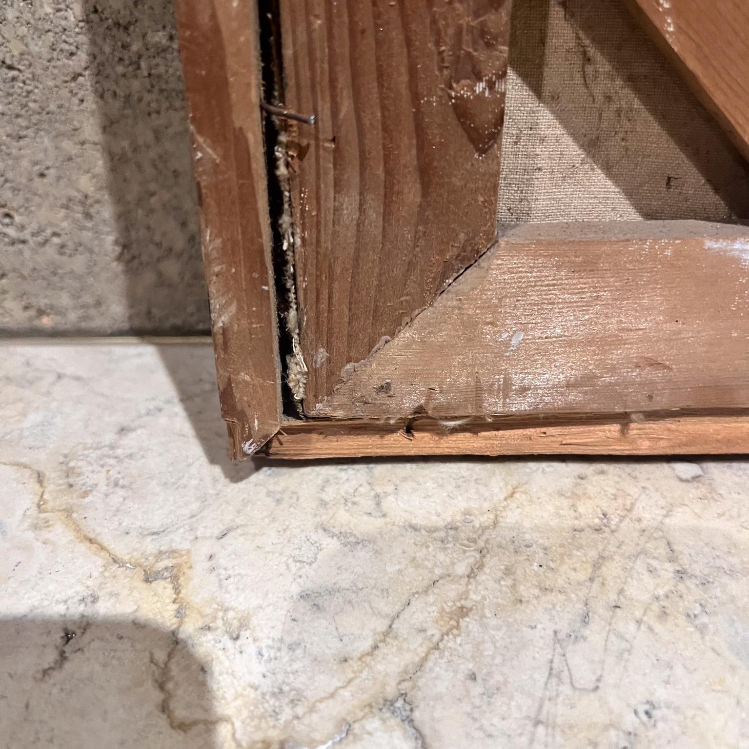 Tela Pittura della metà del XX secolo Uccelli pulcini Natura morta Impressionista Olio su tela in vendita