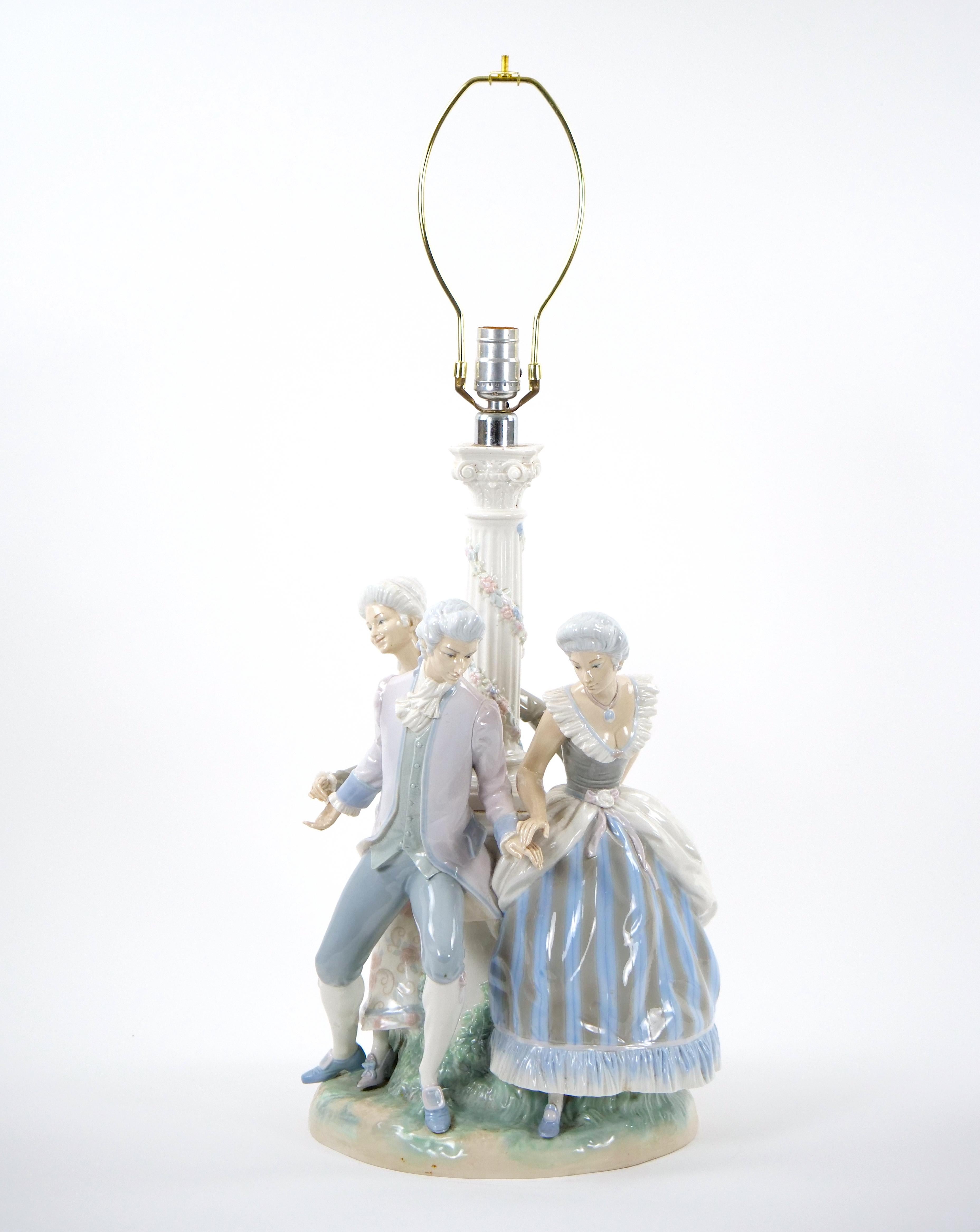 lladro figurine lamps