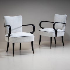 Mid-20th Century Pair of Armchairs, possibly Italy