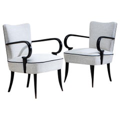 Mid-20th Century Pair of Armchairs, possibly Italy