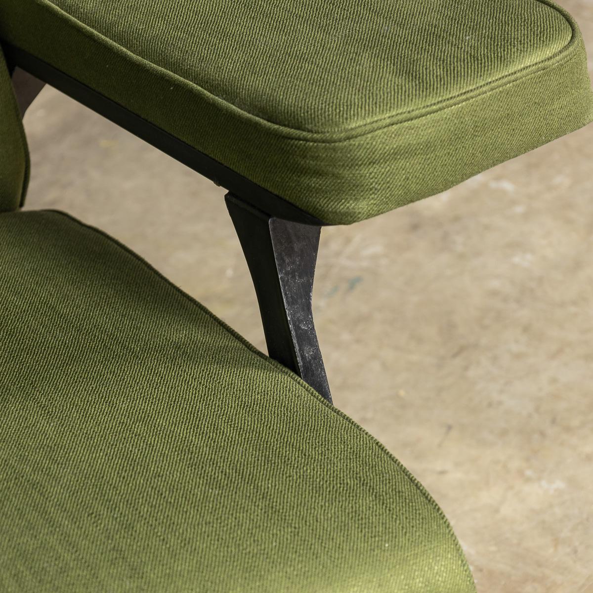 Paire de chaises longues italiennes du milieu du XXe siècle, Roberto Menghi c.1959 en vente 9