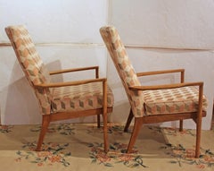 Mid-20th Century Pair of Parker-Knoll Arm Chairs