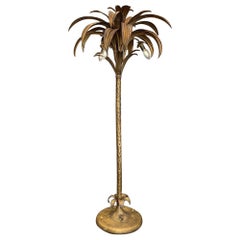 Mid 20th-Century Palm Floor Lamp-3 Lights-France