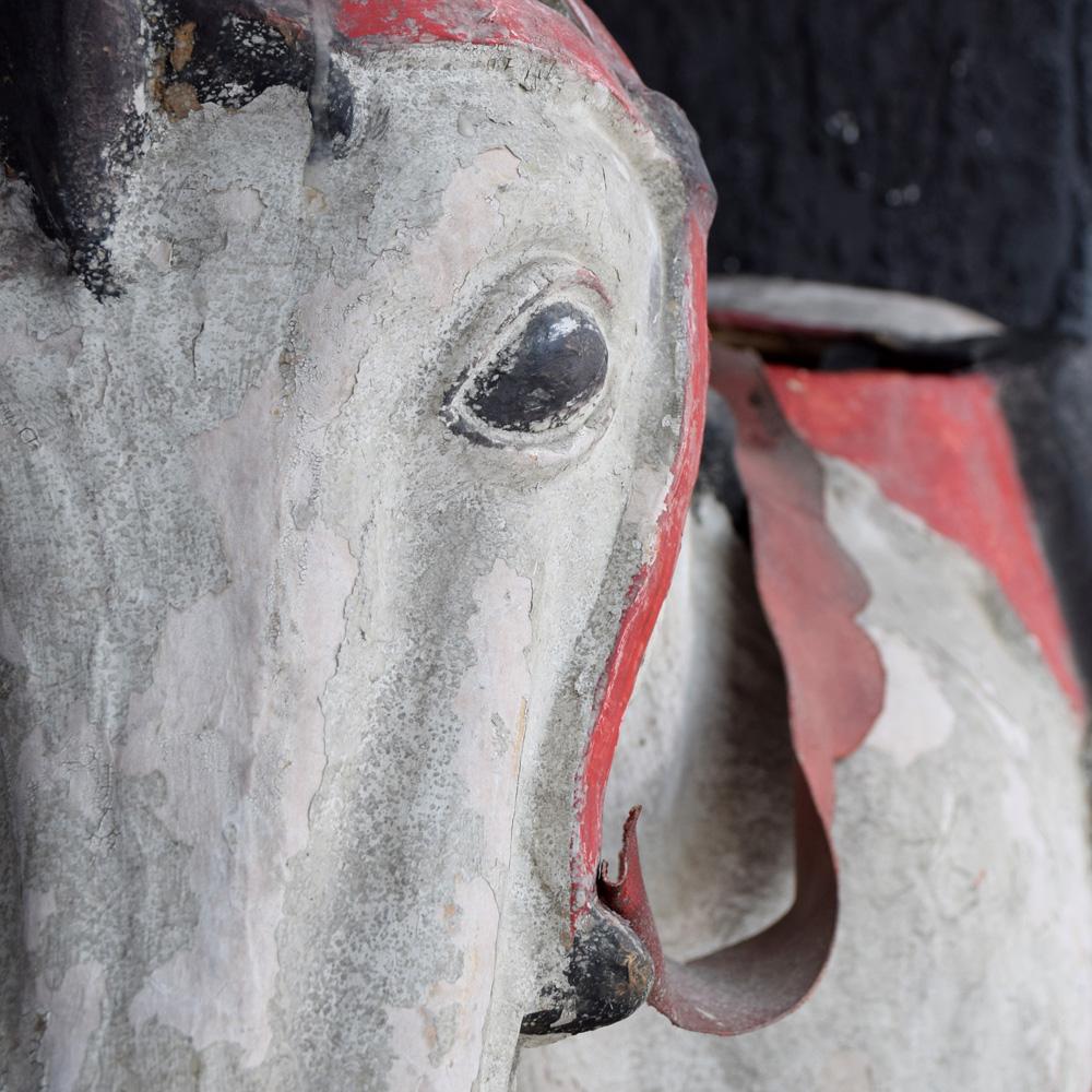 Mid-20th Century Paris Hand Made Papier Mache Theatre Horse Figure 2