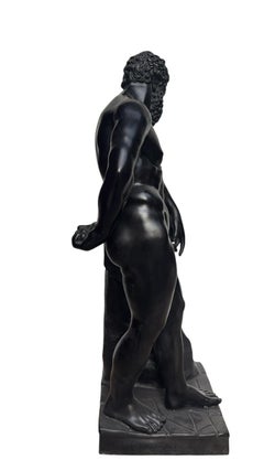 Mid-20th Century Patinated Bronze Sculpture of Hercules – 1950s