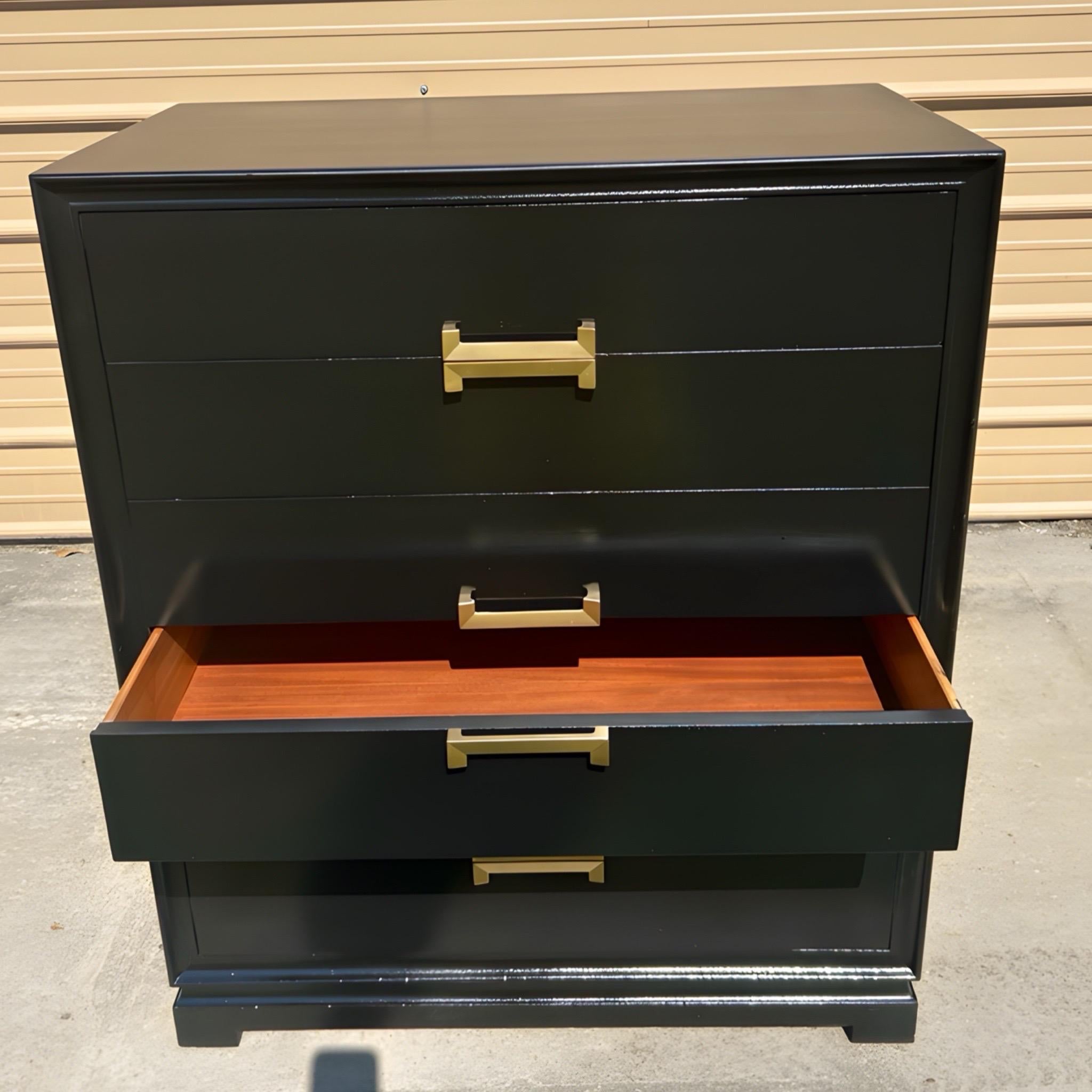 Mid-20th Century Mid 20th-Century Paul Frankl Style Chest of Drawers For Sale