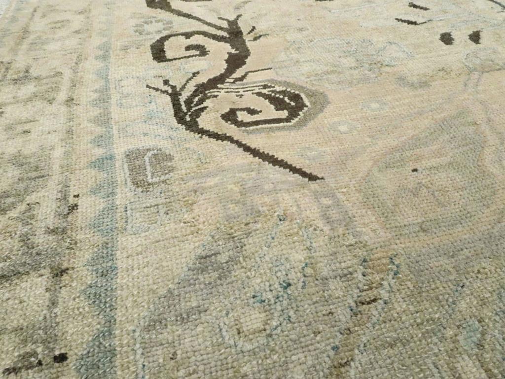 Tribale Tappeto da salotto persiano Afshar della metà del XX secolo in vendita