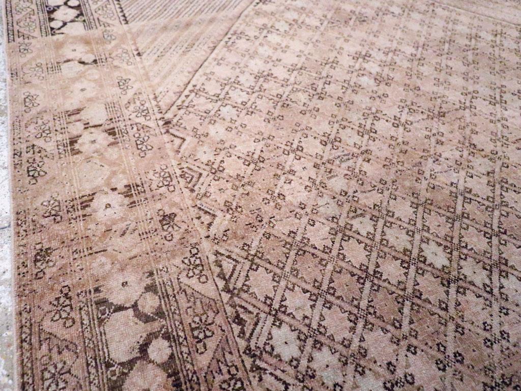 Alfombra de acento persa Afshar de mediados del siglo XX Tribal en venta
