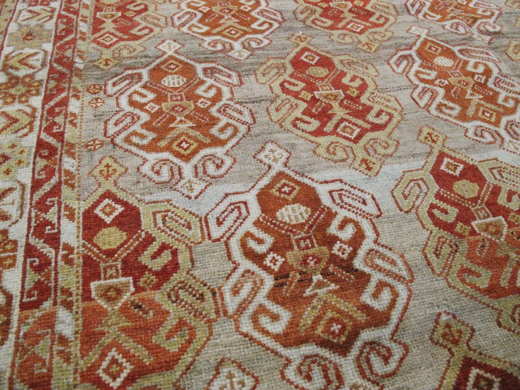 Tribal Tapis persan Afshar d'accentuation du milieu du 20e siècle en vente