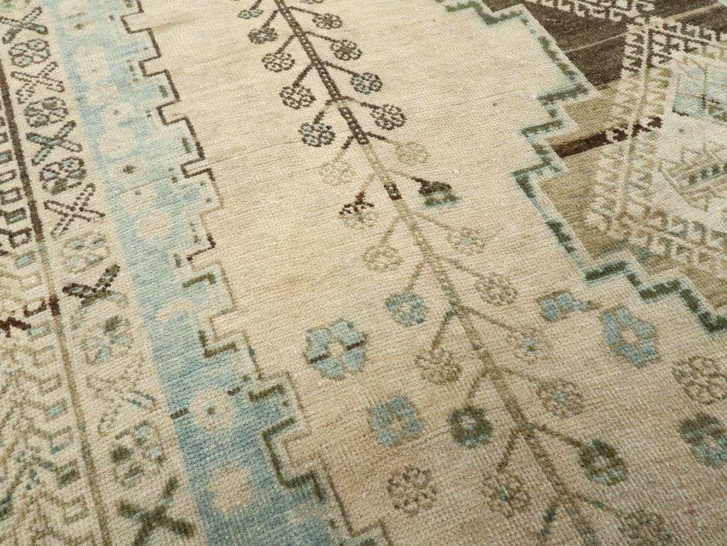 Tribal Mid-20th Century Persian Afshar Accent Rug For Sale