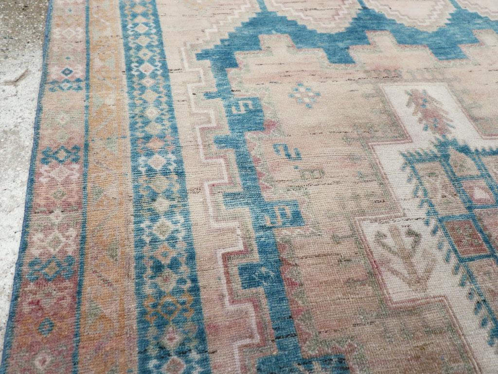 Mid-20th Century Persian Afshar Accent Rug Tribal en venta