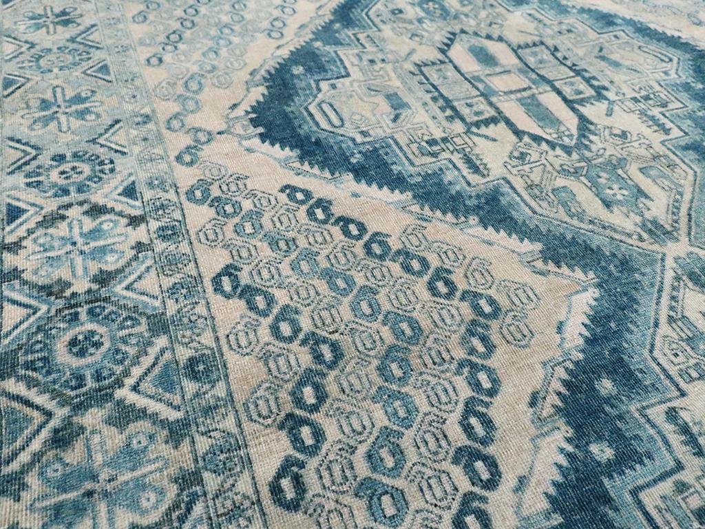 Mid-20th Century Persian Afshar Accent Rug Tribal en venta
