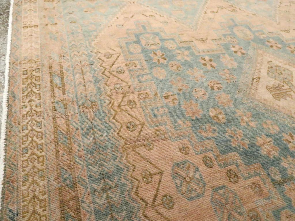 Tribal Mid-20th Century Persian Afshar Accent Rug For Sale