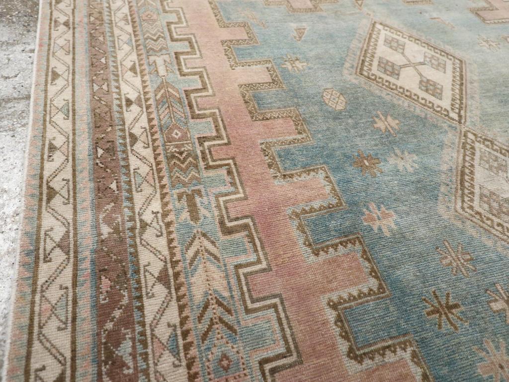 Tribale Mid-20th Century Persian Afshar Accent Rug in vendita