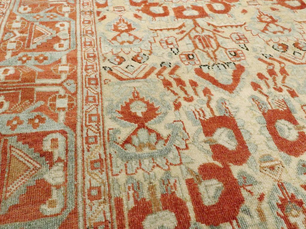 Tribale Mid-20th Century Persian Afshar Accent Rug in vendita