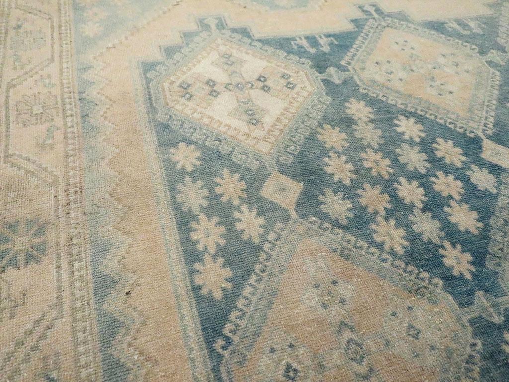 Tribal Mid-20th Century Persian Afshar Accent Rug For Sale