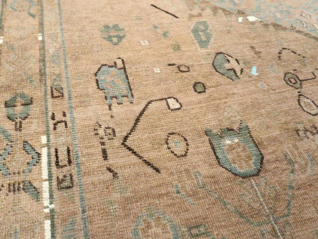 Tribale Mid-20th Century Persian Afshar Accent Rug in vendita