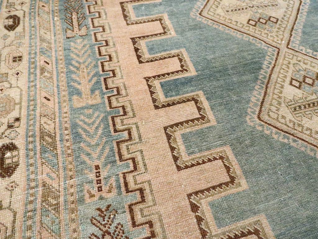 Tribal Mid-20th Century Persian Afshar Accent Rug For Sale