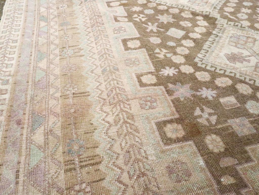Tribal Mid-20th Century Persian Afshar Accent Rug For Sale
